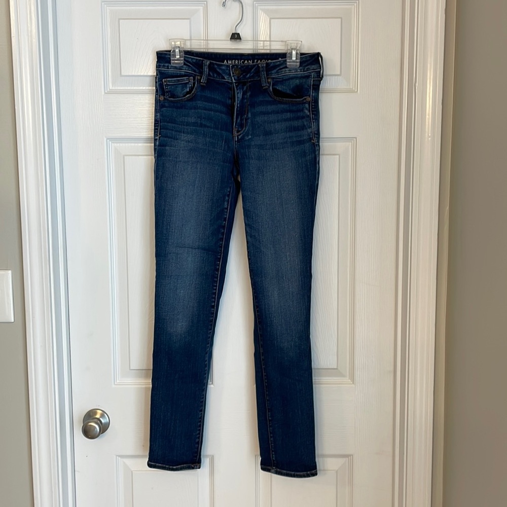 American Eagle Skinny Jeans 10 Long
